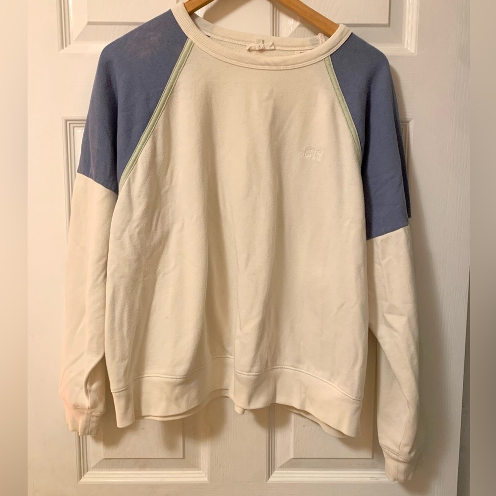 Juniors Levi Colorblock Everyday Crewneck Sweatshirt Women's Size XL